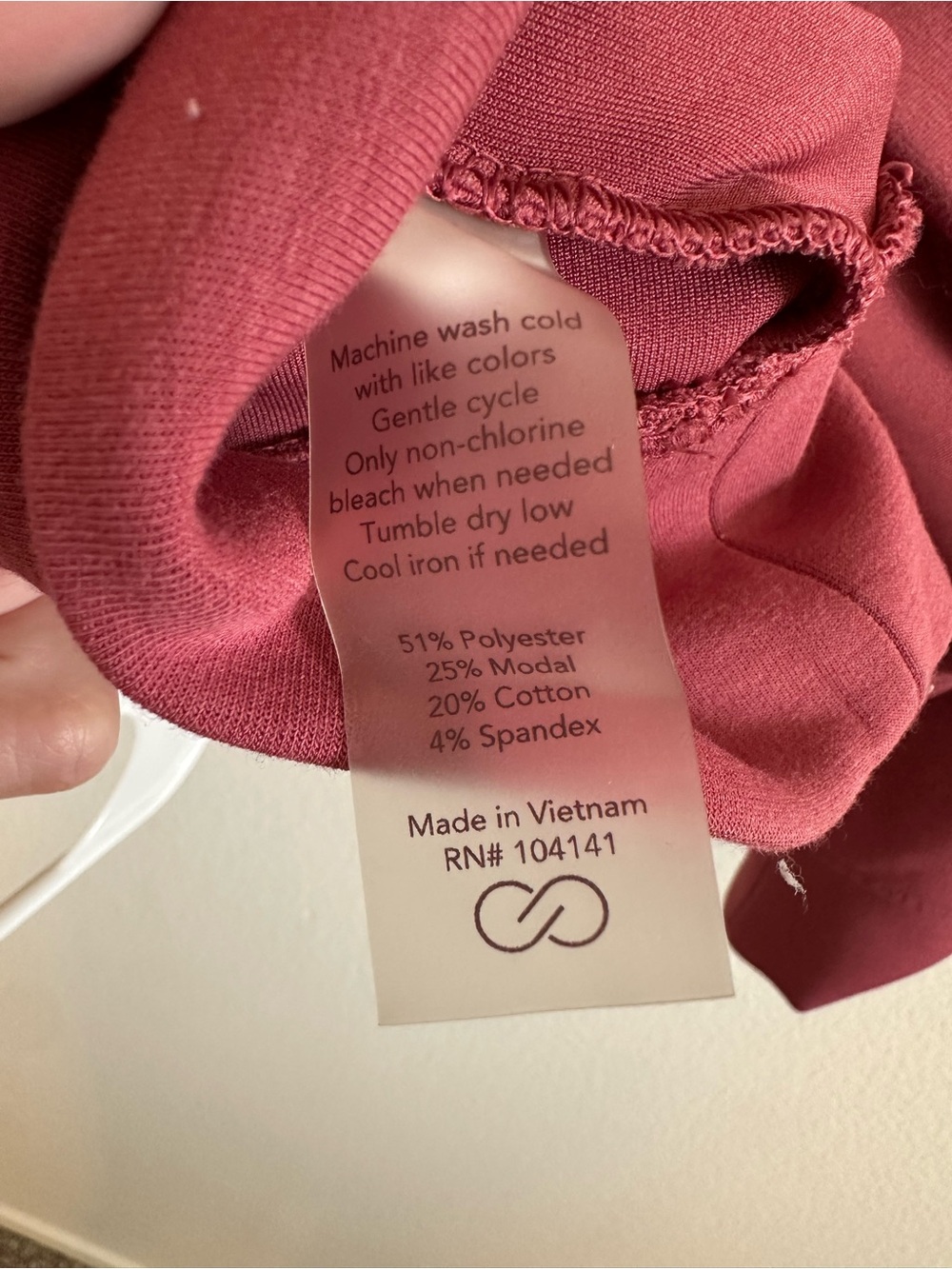 Calla Half-Zip Pullover Sweatshirt in PINK - Picture 5 of 5